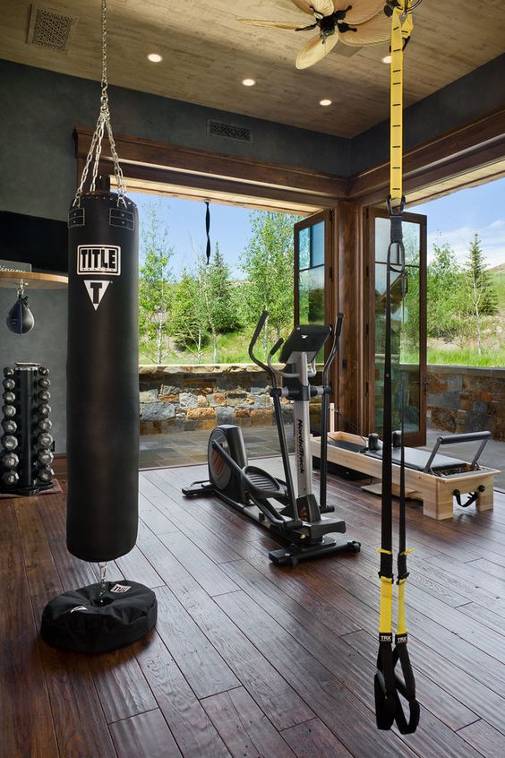 Home Gym Flooring Ideas - homeavens.com