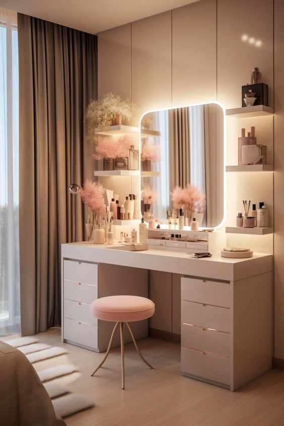 Luxe Vanity Ideas for a Glamorous Space - Homeavens.com