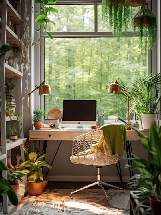 Green Home Office - homeavens.com