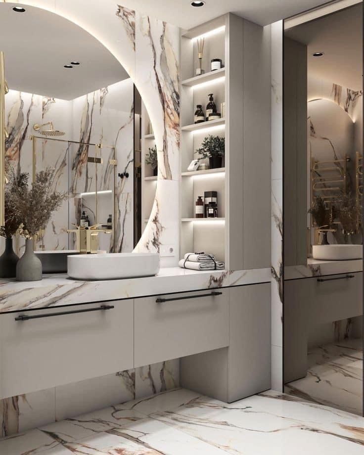 Luxe Vanity Ideas for a Glamorous Space - Homeavens.com